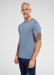 Bio-Wolle, T-Shirt, Hellblau -Dovre