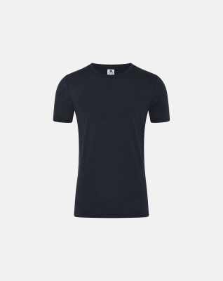 Bio-Wolle, T-Shirt, Schwarz -Dovre