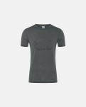 Bio-Wolle, T-Shirt, Grün mit druck -Dovre