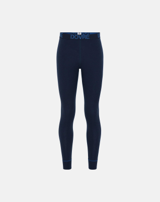 Bio-Wolle, Lange Unterhose, Marine -Dovre