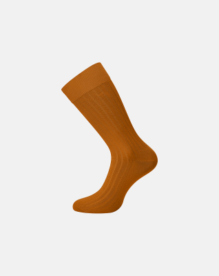 Socken, Bambusviskose, Orange