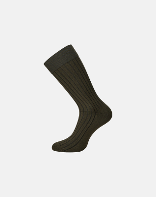 Socken, Bambusviskose, Grün