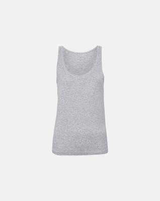 Bambusviskose, Top breite Träger, Grau -JBS of Denmark Women