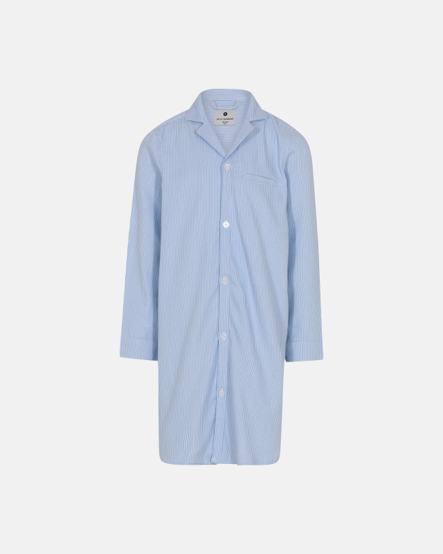Bambusviskose, Nachthemd mit Knöpfen, Blau -JBS of Denmark Women
