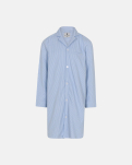 Bambusviskose, Nachthemd mit Knöpfen, Blau -JBS of Denmark Women