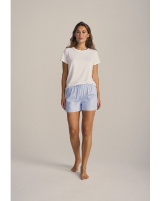 Bambusviskose, Pyjamashorts, Blau -JBS of Denmark Women