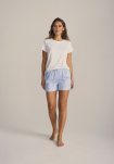 Bambusviskose, Pyjamashorts, Blau -JBS of Denmark Women