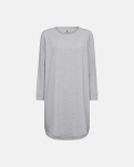 Bambusviskose, Big Shirt mit Ärmeln, Grau melange -JBS of Denmark Women