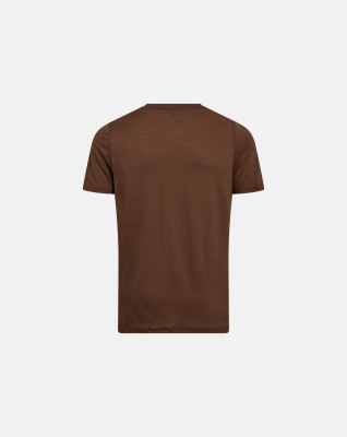 Bio-Wolle, T-shirt, Braun -JBS of Denmark Men