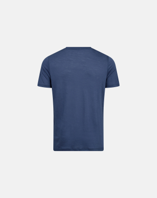 Bio-Wolle, T-shirt, Blau -JBS of Denmark Men