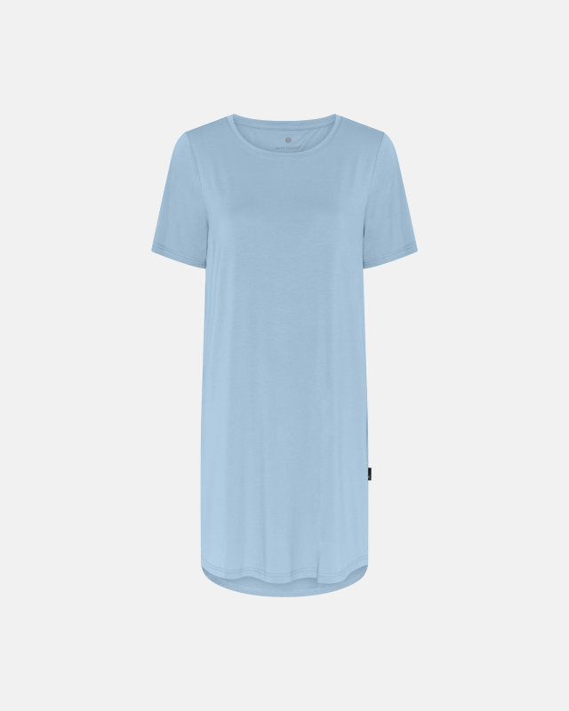 Bambusviskose, Big Shirt, Blau -JBS of Denmark Women