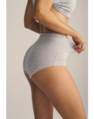 Bambus, Maxi Brief, Grau -JBS of Denmark Women