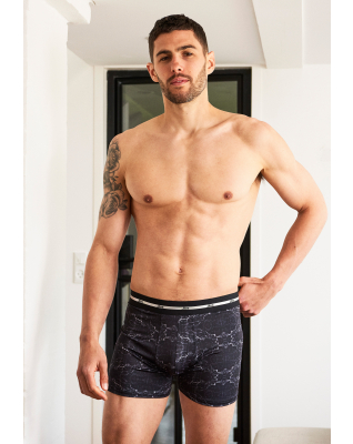 Recycelte polyester, Boxershorts, 3-Pack, Mehrfarbig 22 -JBS