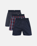 Bio-Baumwolle, Boxershorts, 3-Pack, Mehrfarbig 18 -JBS