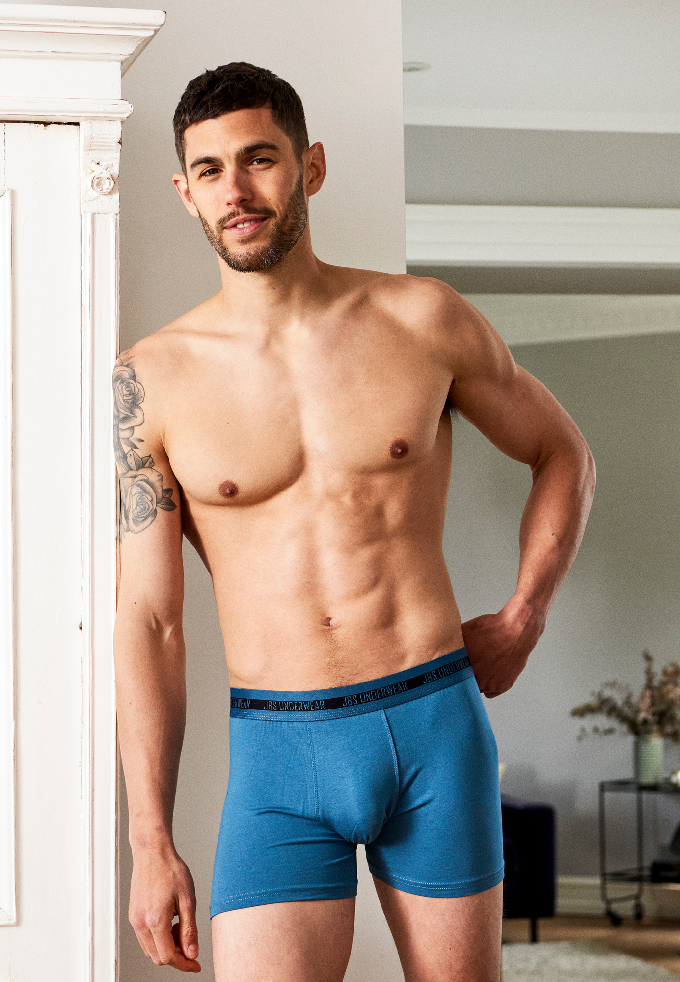 Bambusviskose, Unterhosen, 3-Pack, Mehrfarbig 986 -JBS Bambusviskose, Unterhosen, 3-Pack, Mehrfarbig 986 -JBS