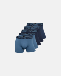 Bambus, Boxershorts, 5-Pack, Mehrfarbig -Dovre