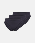 Bambusviscose, Tai 3er-pack, Grau