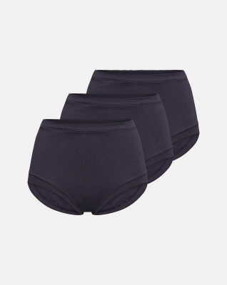 Bambusviscose, Taillenslip, 5er-pack, Grau -JBS of Denmark Women