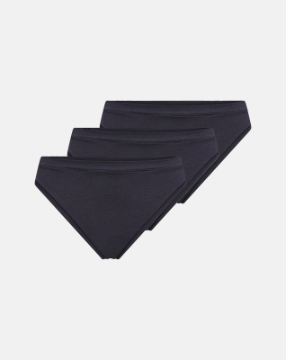 Bambus, String Pantie, Grau -JBS of Denmark Women