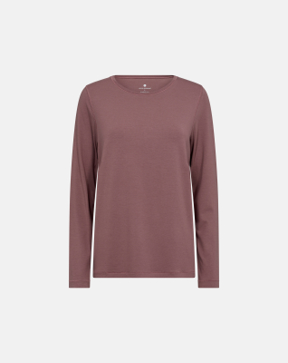 Bambusviskose, Langärmelig T-Shirt, Rosa -JBS of Denmark Women