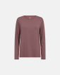Bambusviskose, Langärmelig T-Shirt, Rosa - JBS of Denmark Women