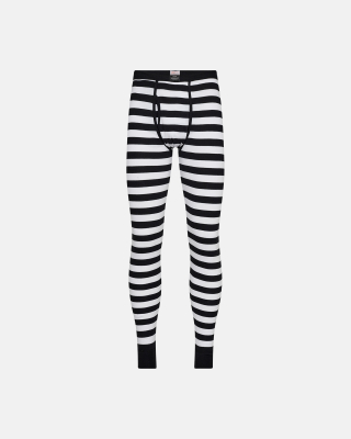 100 % Bio-Baumwolle, Long Johns, Gestreift