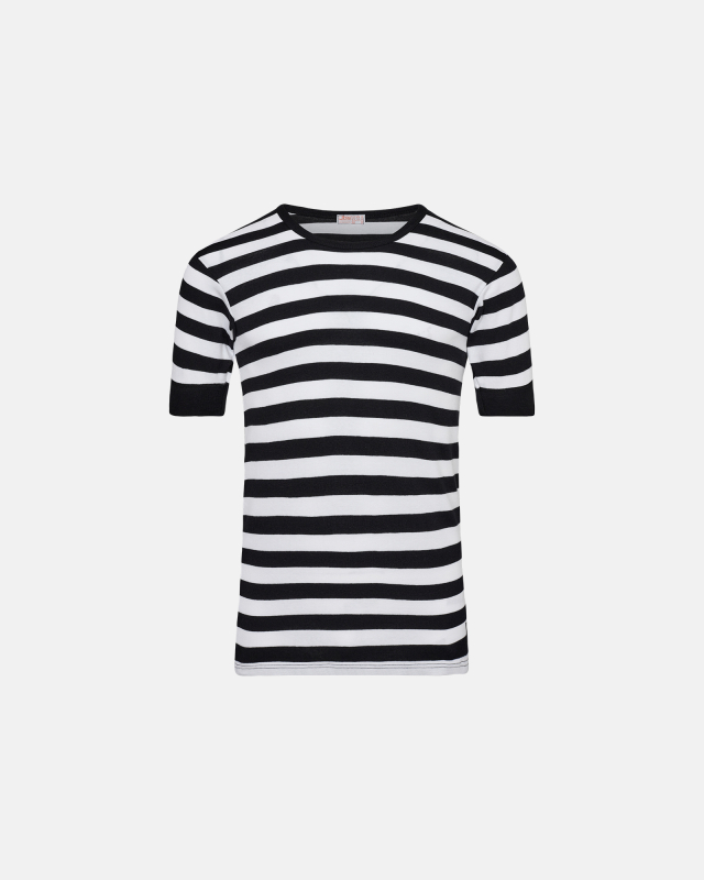 100 % Bio-Baumwolle, T-Shirt "Original", Gestreift -JBS x Mads Nørgaard