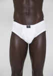 100 % Bio-Baumwolle, Briefs mit Schlitz "Original", Weiß -JBS x Mads Nørgaard