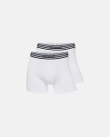 Organische Bambus-Viskose, Tights, 2-Pack, Weiß -JBS x Mads Nørgaard