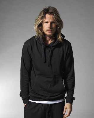 Bambus, Hoodie, Navy -Resteröds