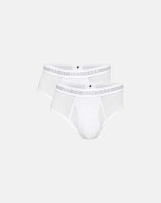 Bambusviskose, Slip, 2-Pack, Weiß -JBS of Denmark Men