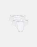 Bambusviskose, Slip, 2-Pack, Weiß -JBS of Denmark Men