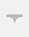 Bambus, String Tanga, 3-Pack, Hellgrau -JBS of Denmark Women