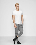 Bio-Baumwolle, Socken, 4-pack, Schwarz -JBS of Denmark Men