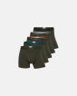 Organische Bambus-Viskose, Tights, 5-Pack, Mehrfarbig -JBS x Mads Nørgaard