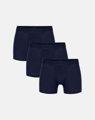 Bambus, Boxershorts, 3-pack, Navy, Junge Bambus, Boxershorts, 3-pack, Navy, Junge