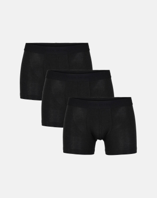 Bambus, Boxershorts, 3-pack, Schwarz, Junge -JBS of Denmark Kids