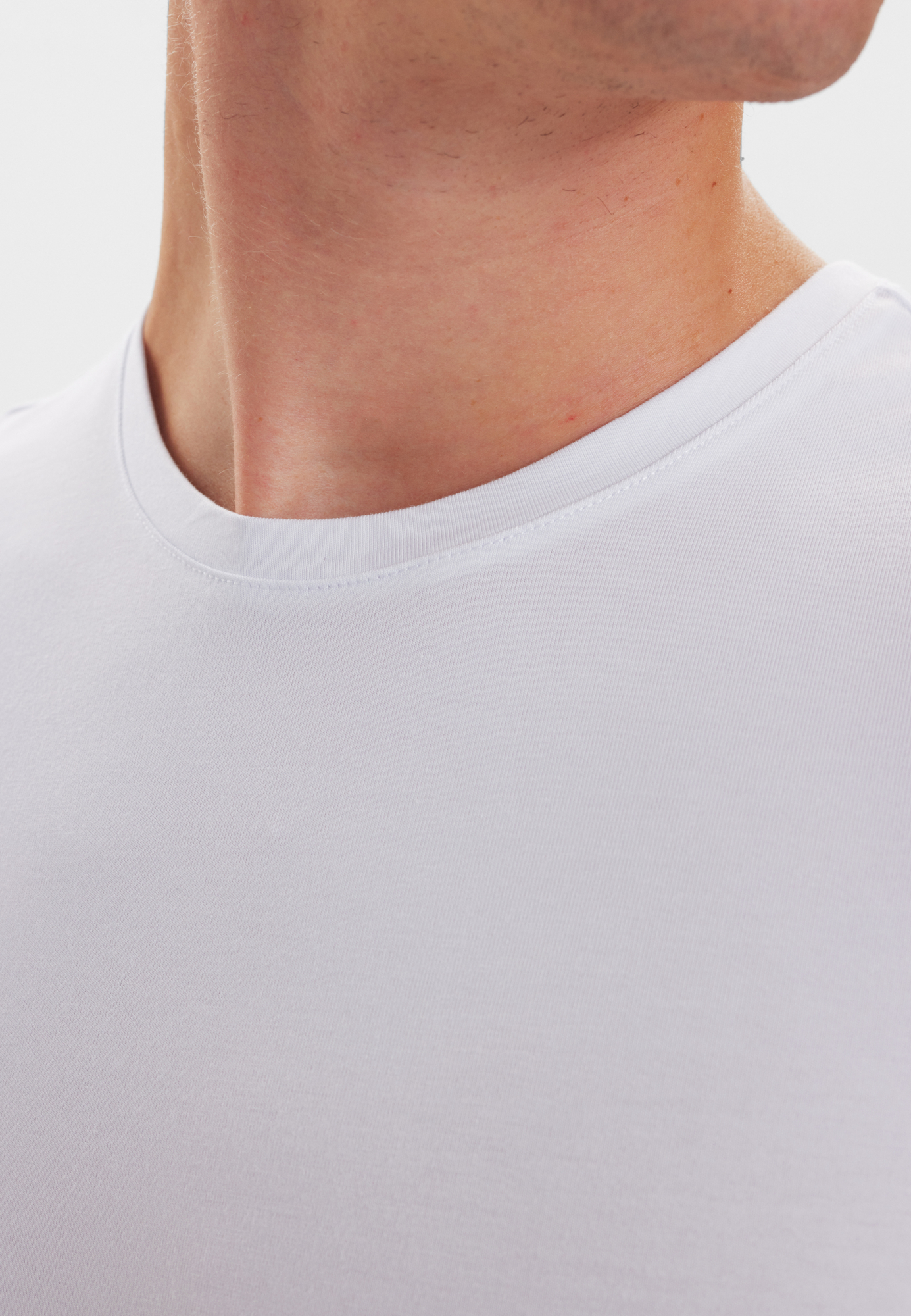 Bambusviskose, Unterhemd mit Rundhalsausschnitt, 2-pack, Weiß -JBS Bambusviskose, Unterhemd mit Rundhalsausschnitt, 2-pack, Weiß -JBS