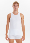 Bambusviskose, Unterhemd Top, 2-pack, Weiß -JBS