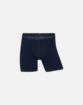 Bambusviskose, Boxershorts "Lange Beine", 3er-Pack, Schwarz, Grau, Blau -JBS