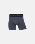 Bambusviskose, Boxershorts "Lange Beine", 3er-Pack, Schwarz, Grau, Blau -JBS