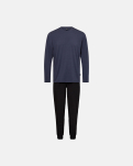 Bambusviskose, Pyjama-Set, Mehrfarbig -JBS