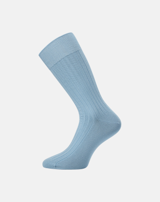 Socken, Bambusviskose, Blau