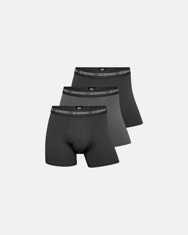Bambusviskose, Boxer, 3-pack, Grün -JBS