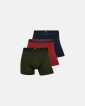 Bambusviskose, Boxer, 3-pack, Mehrfarbig - JBS