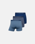 Bambusviskose, Boxer, 3-pack, Blau -JBS