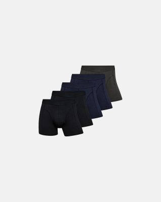Bambusviskose, Boxershorts, 10-Pack, Mehrfarbig -Claudio