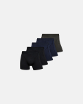 Bambusviskose, Boxershorts, 10-Pack, Mehrfarbig -Claudio