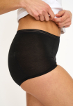 Bambus, Maxi Pantie "AbsorbTech" 30 ml, Schwarz -JBS of Denmark Women