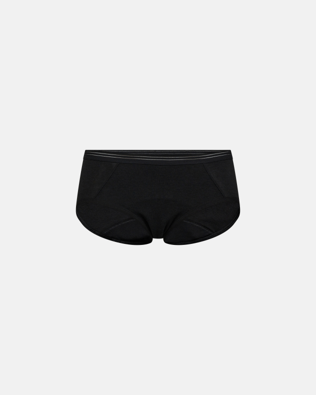 Bambus, Brief Pantie "AbsorbTech" 30 ml, Schwarz -JBS of Denmark Women